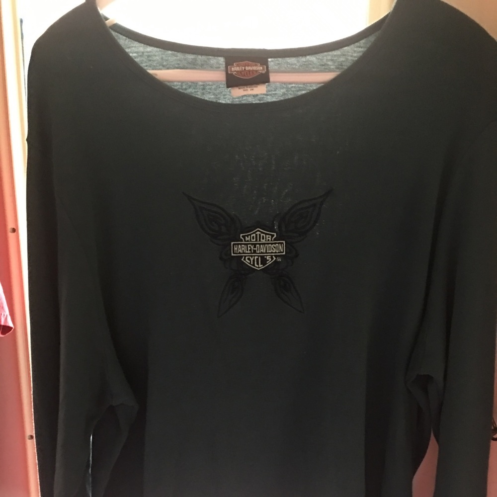 🏍GUC HARLEY DAVIDSON OF ORLANDO TEAL TOP🏍